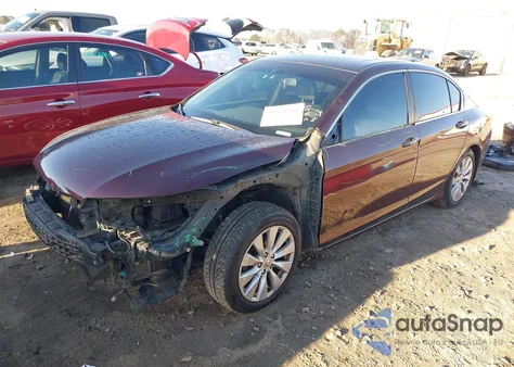 2013 Honda Accord Ex-L from USA, damaged, VIN 1HGCR2F86DA160221
